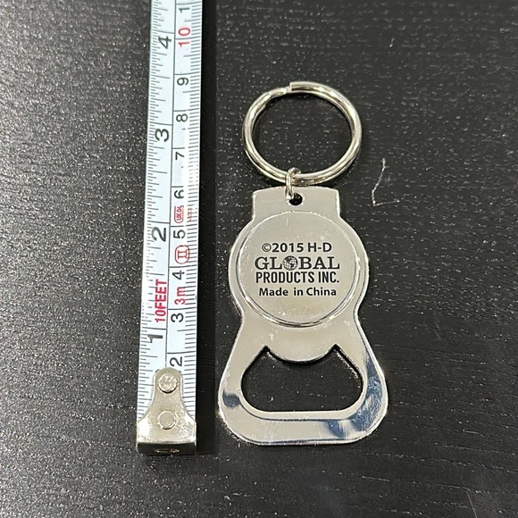 Harley-Davidson Las Vegas Metal Bottle Opener Key Chain - Picture 2 of 2